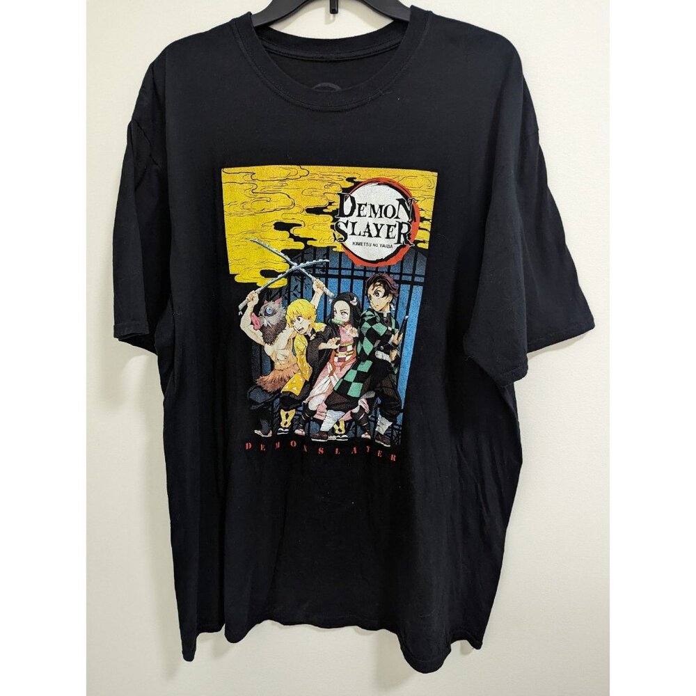 DEMON SLAYER T-Shirt Kimetsu No Yaiba Tanjiro Adult Unisex Size XXLarge